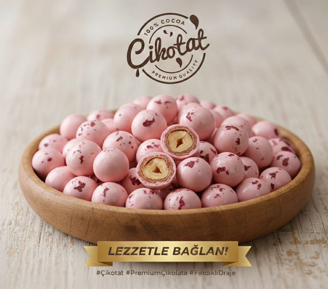 Beyaz Çikolata Kaplı Draje